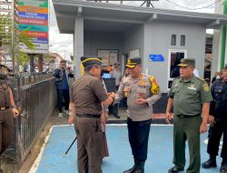 Kapolres Pali Sambut Kunker Kajati Sumsel
