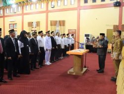 Lantik Pejabat Eselon III dan IV, H.Affan Alfian Bintang: Jangan Saperti Kacang Lupa Kulitnya