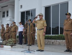 Bupati Asahan Pimpin Apel Gabungan Pertama Tahun 2024