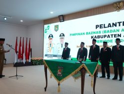 Bupati Asahan Lantik Pimpinan Baznas Kabupaten Asahan Periode 2024-2029