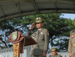 Bupati Asahan Pimpin Upacara HUT SATPOL PP ke-74