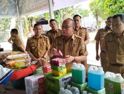 Sekda Asahan Buka Pasar Reguler Di Lingkungan Pemerintah