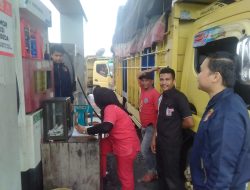 Antisipasi Kecurangan Pengisian BBM, Sat Reskrim Polres Subulussalam Melakukan Pengecekan SPBU