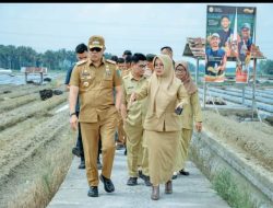 Pj. Bupati Batu Bara Tinjau Lahan Cabai Desa Lubuk Cuik