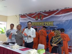 Ditreskrimsus Polda Sumsel Amankan 6 Sopir Pelaku Penyelundupan 142 Ton Batubara Ilegal