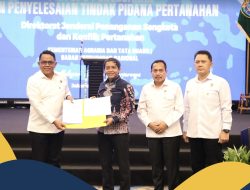 Capai Penyelesaian Target Operasi Satgas-Anti Mafia Tanah, Kementerian ATR/BPN Kuatkan Sinergi Bersama Aparat Penegak Hukum