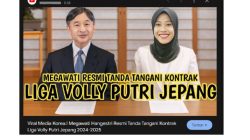 CEK FAKTA: Atlet Voli Asal Indonesia Megawati “Megatron” Tanda Tangani Kontrak dengan Klub Jepang