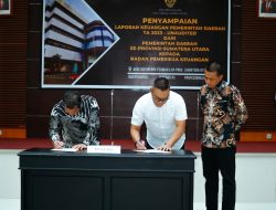 Pemkab Batu Bara Serahkan LKPD Anaudited TA 2023 pada BPK RI