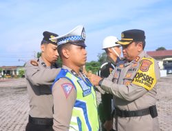 Tanda Dimulainya Operasi Ketupat Seulawah 2024, Polres Subulussalam Gelar Apel Pasukan