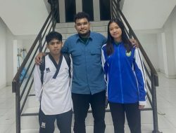 2 Atlit Taekwondo Sumsel Dipanggil Mengikuti Seleknas di Di Hambalang