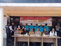 Dihadiri Pemkab Asahan, Polres Asahan Ungkap 4 Kasus Narkoba