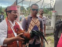 Bawa Ayam Jantan Merah, George Hadjoh Daftar Bacawalkot Kupang ke PDIP