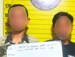 Terdesak Biaya Lahiran Istri, Pemuda di Kubu Raya Nekat Edarkan Sabu