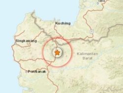 Gempa Bumi Tektonik M3.2 Melanda Sanggau