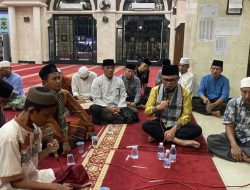 Pj Bupati, Takbiran bersama Jamaah Masjid Jumuhriyah dan Pantau Keamanan Lalulintas Arus Mudik
