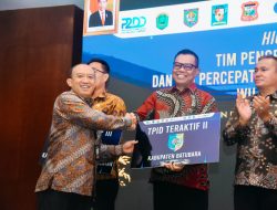 Pemkab Batu Bara Raih Juara 2 TPID Teraktif