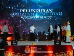 KPU Batu Bara Gelar Peluncuran Tahapan Pemilihan Bupati dan Wakil Bupati Batu Bara