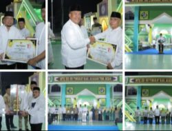 Ini Pemenang stand terbaik, Piagam Penghargaan Dan Pemenang MTQ Ke- 55 Tingkat Kabupaten Asahan