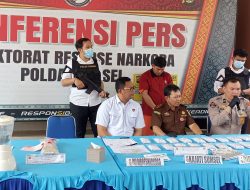 Timsus Ditresnarkoba Polda Sumsel Berhasil Tangkap Dua Kurir Narkoba dan Sita Ribuan Butir Ekstasi