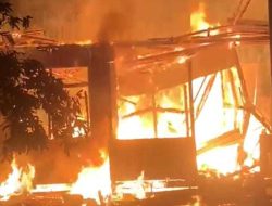Satu Rumah Warga Terbakar di Semuntai Sanggau, Kalimantan Barat