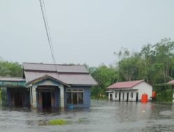 Sejumlah Rumah Penduduk di Kubu Raya, Kalimantan Barat Terendam Banjir
