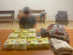 Bawa Satu Karung Sabu, Seorang Pemuda di Sanggau, Kalimantan Barat Diamankan Petugas