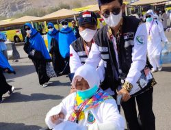 Jelang Wukuf di Arafah, Jamaah Calon Haji Mempawah Dilaporkan Sehat