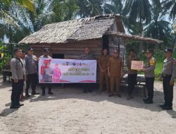 Polsek MHU Tanam 300 Pohon di HUT Bhayangkara