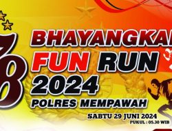 Besok Pagi, Ratusan Peserta Ikuti Bhayangkara Fun Run 2024 Polres Mempawah