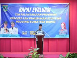 Program Prioritas, Gubernur Sumbar Mendorong Adanya Strategi Baru yang Lebih Tepat Sasaran Atasi Stunting