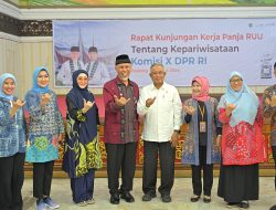 Sambut Komisi X DPR RI, Mahyeldi Sebut Pariwisata Sumbar Berharap Dapat Banyak Masukan