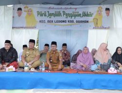 Wakil Bupati Asahan Ikuti Pengajian Akbar di Kecamatan Aek Ledong