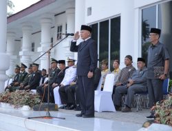 Bupati Asahan Pimpin Upacara Hari Kelahiran Pancasila