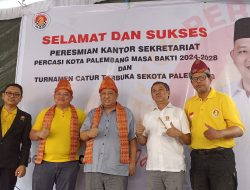 Membangun Bakat Unggul: Palembang Memulai Perjalanan dengan Peresmian Kantor Percasi dan Turnamen Catur