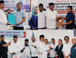 Taufik Zainal Abidin Siregar Kunjungi 5 Partai Politik Di Asahan