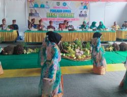 Perwakilan Bupati Asahan Terima Kunjungan Tim Penilai Desa Terbaik Di Hessa Pelompongan