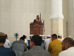 Sholat Idul Adha di Masjid Agung Sekadau, Khatib Ajak Umat Islam Bijak Sikapi Perbedaan