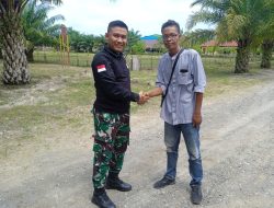 Dandim 0116/Nagan Raya Sambut Hangat Silaturahmi Kunjungan Tim Media