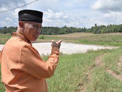 Gubernur Sumbar Tinjau Tinjau Lahan Relokasi Korban Bencana Lahar Dingin dan Longsor Kabupaten Tanah Datar