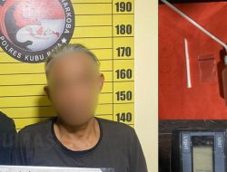 Dua Pria di Kubu Raya Nekat Konsumsi Sabu untuk Tambah Semangat Saat Judi Online