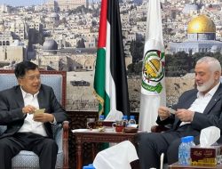 Bertemu Pemimpin Hamas, JK Serukan Persatuan Kelompok di Palestina