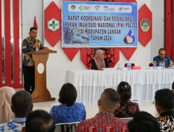 Pj. Bupati Landak Ingatkan Masyarakat Pentingnya Imunisasi Polio