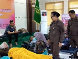 Peringati Hari Bakti Adhyaksa, Kejari Singkawang Gelar Donor Darah