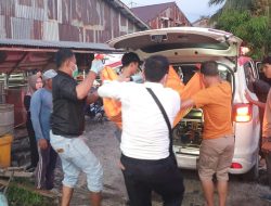 Warga Digegerkan Penemuan Mayat Laki-laki di Areal Persawahan Desa Tebas Kuala