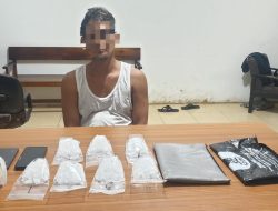 Tim Gabungan Polda Kalbar Gagalkan Beredarnya 7,5 Ons Sabu di Sambas