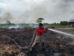 Kebakaran Lahan di Kubu Raya, Sumber Air jadi Kendala
