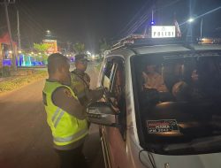 Polsek Talang Ubi Gelar Razia Terpadu KRYD Untuk Cegah Pekat dan Gangguan Kamtibmas Lainnya