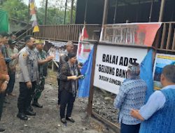 Bupati Sekadau Resmikan Balai Adat Beliung Bangkirai