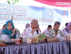 Bupati Asahan Sambut Hangat Tim Evaluasi Penilaian Lomba TP. PKK Provsu Lakukan Penilaian Kepada Desa Teluk Dalam