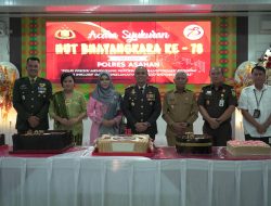 Bupati Asahan Hadir Dalam HUT Bhayangkara Ke-78